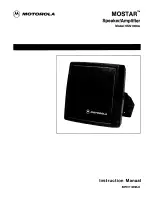 Preview for 1 page of Motorola Mostar HSN1000A Installation Manual