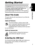 Предварительный просмотр 9 страницы Motorola MOT-V540 Owner'S Manual