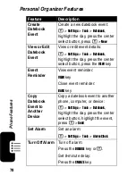 Предварительный просмотр 80 страницы Motorola MOT-V540 Owner'S Manual