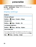 Preview for 32 page of Motorola MOTO A45 ECO Getting Started Manual