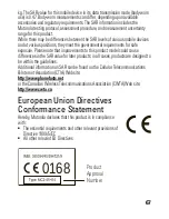 Preview for 69 page of Motorola MOTO A45 ECO Getting Started Manual