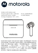 Preview for 1 page of Motorola MOTO BUDS-S ANC Quick Start Manual