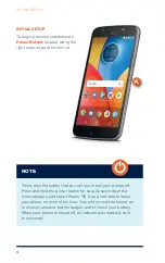 Предварительный просмотр 4 страницы Motorola Moto E4 Plus Initial Setup Manual