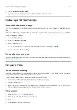 Предварительный просмотр 69 страницы Motorola moto e6 play User Manual