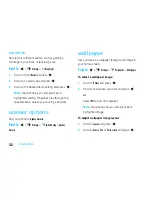 Preview for 34 page of Motorola MOTO EM325 - HOW TO GUIDE User Manual