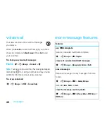 Preview for 50 page of Motorola MOTO EM325 - HOW TO GUIDE User Manual