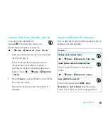 Preview for 63 page of Motorola MOTO EM325 - HOW TO GUIDE User Manual