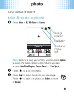 Предварительный просмотр 19 страницы Motorola MOTO EM326 Getting Started Manual