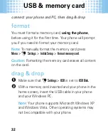 Предварительный просмотр 34 страницы Motorola MOTO EM326 Getting Started Manual