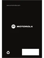 Предварительный просмотр 60 страницы Motorola MOTO EM326 Getting Started Manual