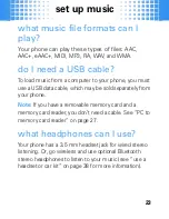 Preview for 25 page of Motorola MOTO EM330 Getting Started Manual