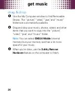 Preview for 28 page of Motorola MOTO EM330 Getting Started Manual