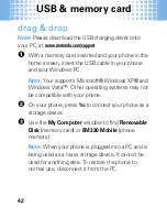 Preview for 44 page of Motorola MOTO EM330 Getting Started Manual