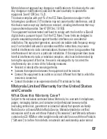 Preview for 59 page of Motorola MOTO EM330 Getting Started Manual