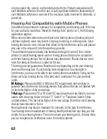 Preview for 64 page of Motorola MOTO EM330 Getting Started Manual