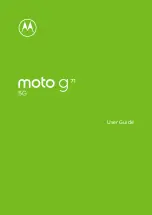 Motorola moto g71 User Manual preview