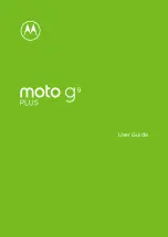 Preview for 1 page of Motorola Moto G9 Plus User Manual