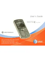 Motorola MOTO Q global User Manual preview