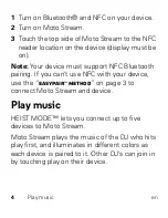 Preview for 6 page of Motorola moto stream Let'S Get Started