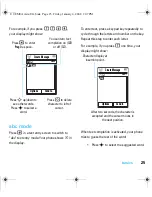 Предварительный просмотр 27 страницы Motorola MOTO U9 User Manual