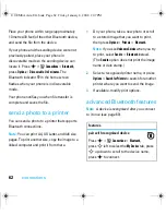 Предварительный просмотр 64 страницы Motorola MOTO U9 User Manual