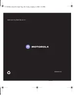 Предварительный просмотр 92 страницы Motorola MOTO U9 User Manual