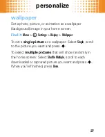 Предварительный просмотр 29 страницы Motorola MOTO VE440 Getting Started Manual