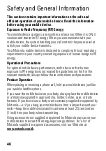 Предварительный просмотр 46 страницы Motorola MOTO VE538 Getting Started Manual