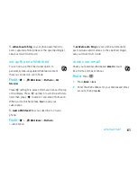 Preview for 63 page of Motorola MOTO VE66 User Manual