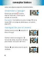 Preview for 10 page of Motorola MOTO W408g (Spanish) Manual