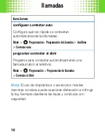 Preview for 18 page of Motorola MOTO W408g (Spanish) Manual