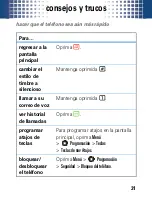 Preview for 33 page of Motorola MOTO W408g (Spanish) Manual