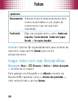 Preview for 40 page of Motorola MOTO W408g (Spanish) Manual