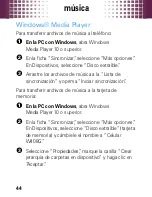 Preview for 46 page of Motorola MOTO W408g (Spanish) Manual