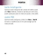 Preview for 50 page of Motorola MOTO W408g (Spanish) Manual