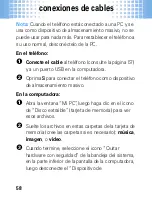 Preview for 60 page of Motorola MOTO W408g (Spanish) Manual