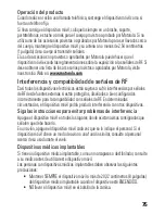 Preview for 77 page of Motorola MOTO W408g (Spanish) Manual