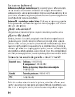 Preview for 86 page of Motorola MOTO W408g (Spanish) Manual