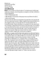 Preview for 94 page of Motorola MOTO W408g (Spanish) Manual