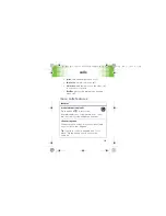 Preview for 21 page of Motorola MOTO W7 User Manual