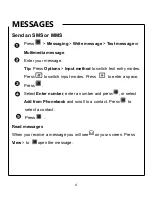 Preview for 4 page of Motorola MOTO WX306 User Manual