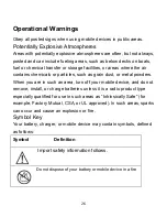 Preview for 26 page of Motorola MOTO WX306 User Manual