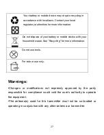 Preview for 27 page of Motorola MOTO WX306 User Manual