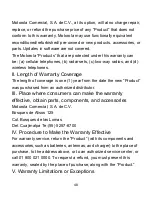 Preview for 48 page of Motorola MOTO WX306 User Manual