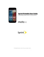 Motorola moto X User Manual предпросмотр