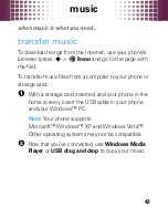 Preview for 45 page of Motorola Moto ZN 300 Getting Started Manual