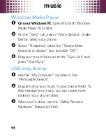 Preview for 46 page of Motorola Moto ZN 300 Getting Started Manual