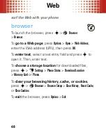 Preview for 50 page of Motorola Moto ZN 300 Getting Started Manual