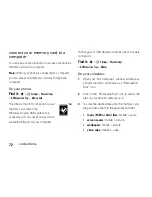 Preview for 74 page of Motorola MOTOACTV W450 User Manual