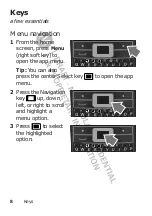 Предварительный просмотр 10 страницы Motorola MOTOKEY MINI Manual